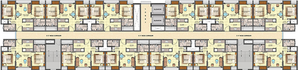 Floor Plan of Lodha Crown Taloja in Taloja, Navi Mumbai - Image 149054