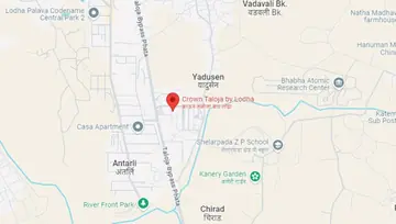 Location of Lodha Crown Taloja - Image 149052