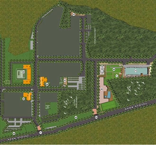 Master Plan of Lodha Crown Taloja in Taloja, Navi Mumbai - Image 149053
