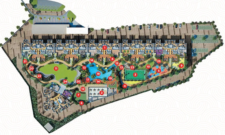Master Plan of Mahaavir Exotique Phase 2 in Kharghar, Navi Mumbai - Image 153837