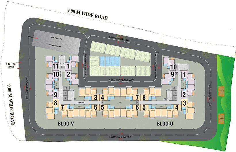 Master Plan of Arihant 6 Anaika in Taloja, Navi Mumbai - Image 160101