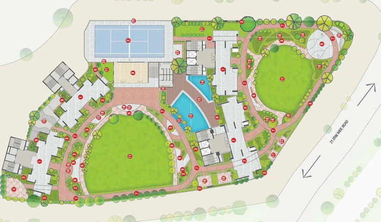 Master Plan of Balaji Delta Central in Kharghar, Navi Mumbai - Image 153044