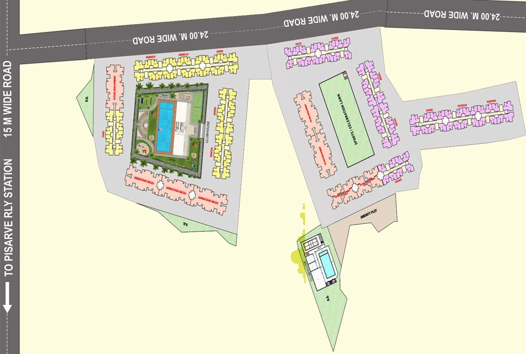Master Plan of Arihant Aakarshan in Taloja, Navi Mumbai - Image 152163