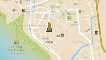 Location of Satyam Altura - Image 155873