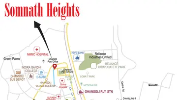 Location of Bhanushali Somnath Heights - Image 151788