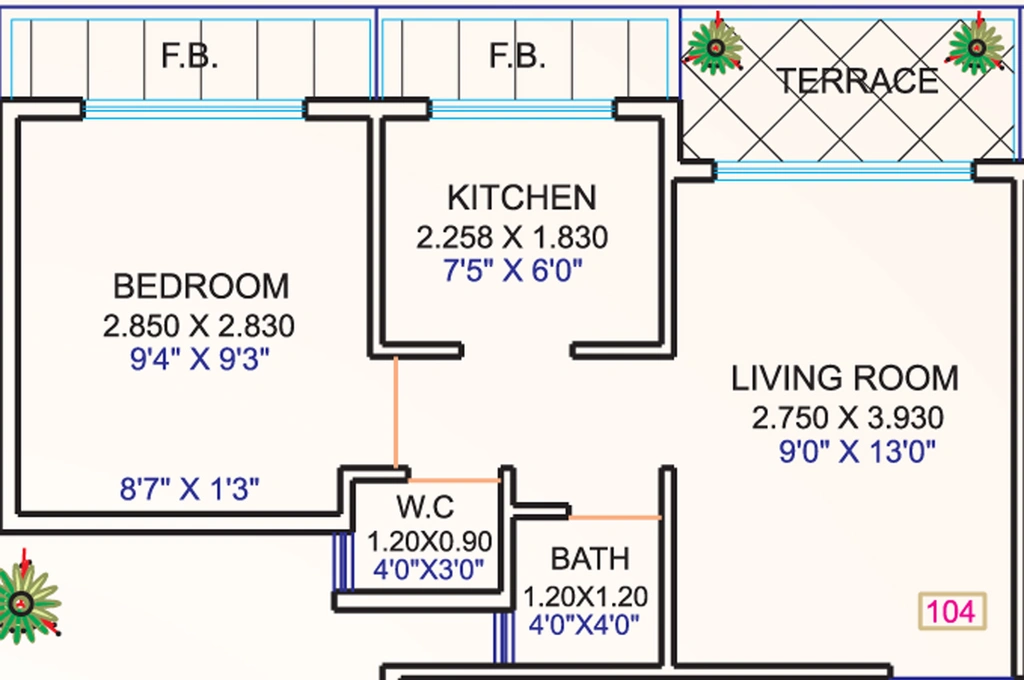 1 BHK Flat in Span Exotica in Ulwe, Navi Mumbai - Image 810777