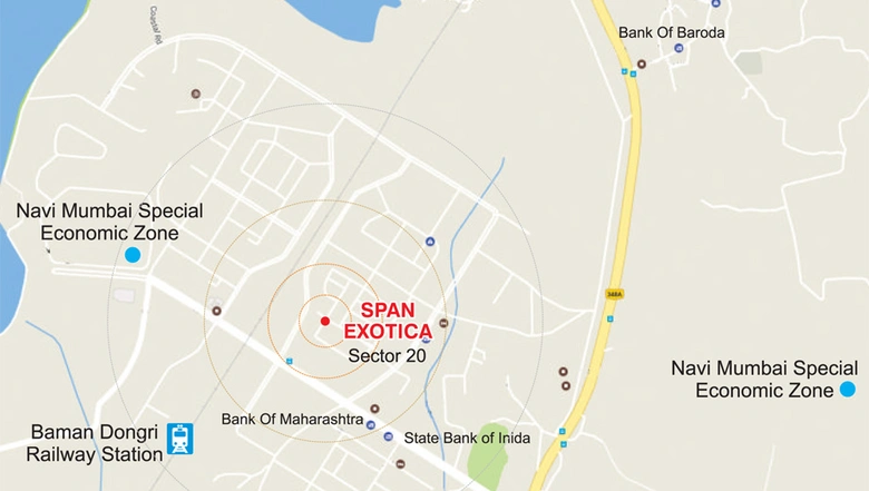 Location of Span Exotica in Ulwe, Navi Mumbai - Image 151813