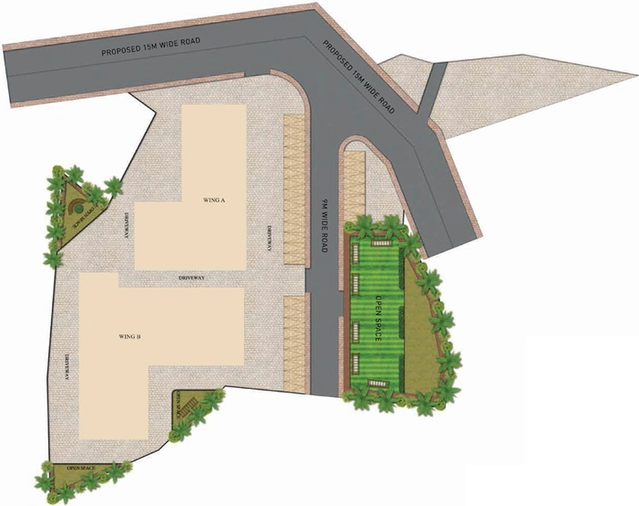 Master Plan of Gami Teesta in Taloja, Navi Mumbai - Image 149587
