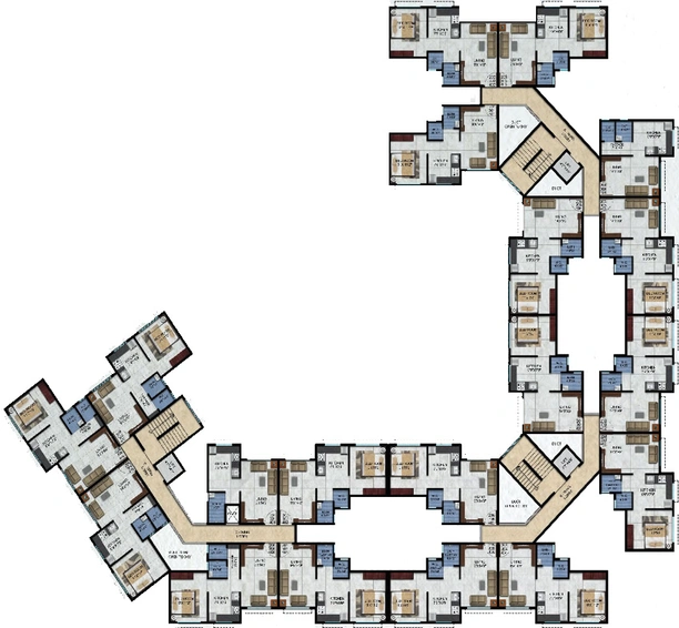 Floor Plan of Pote Nilaya in Panvel, Navi Mumbai - Image 152183