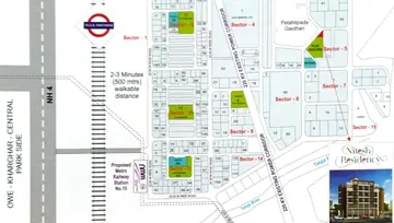 Location of Power Nitesh Residency - Image 149670