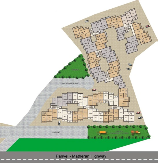 Master Plan of Shikara Orchid in Panvel, Navi Mumbai - Image 158531