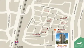 Location of Narayan Sitaram Residency - Image 99653