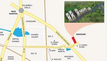 Location of Pioneer Vijay Abode - Image 159063