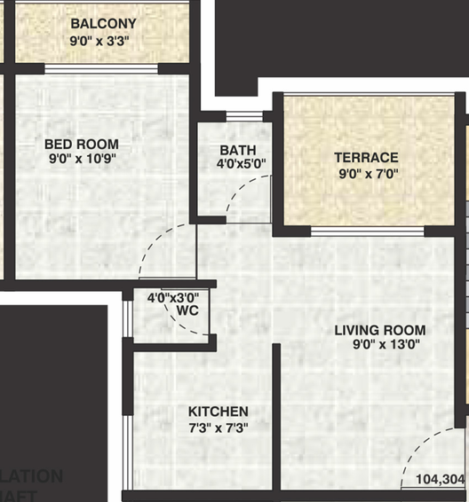 1 BHK Flat in Grow Homes Future Hills in Panvel, Navi Mumbai - Image 811651