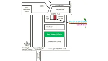Location of Om Radha Krishna Complex - Image 102847
