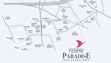 Location of Pacific Pushpak Paradise - Image 127566