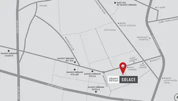 Location of Saanvi Nirman Solace - Image 177669