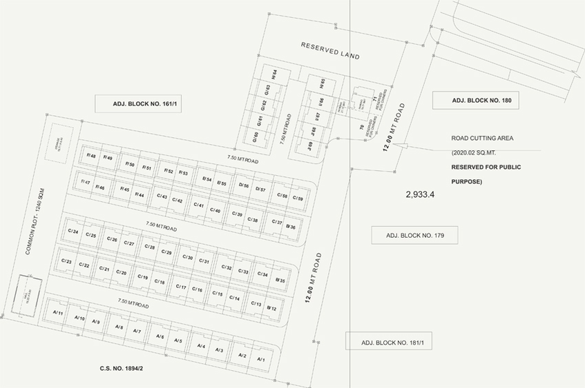 Master Plan of Sai Heritage Aarcon in Tarsali, Vadodara - Image 95273