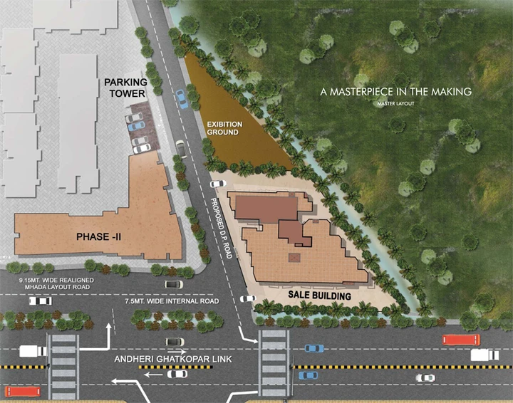 Master Plan of Paradigm Prime Vista in Ghatkopar East, Mumbai - Image 95410