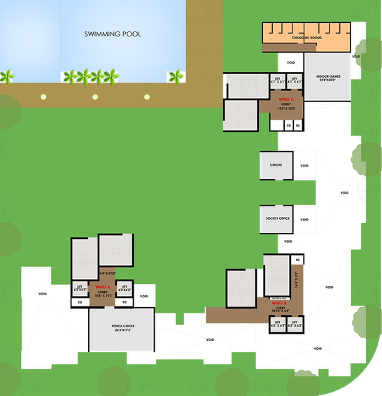 Master Plan of Delta Riviera in Ulwe, Navi Mumbai - Image 159128