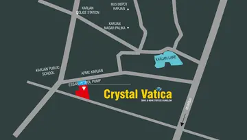 Location of Shree Crystal Vatika - Image 95307