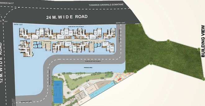Master Plan of Today Saubhagyam in Panvel, Navi Mumbai - Image 159119