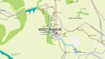 Location of L&T Seawoods West Manor - Image 150070