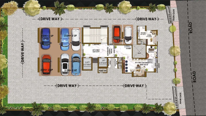 Master Plan of Pearl Ashiyana in Malad East, Mumbai - Image 116001