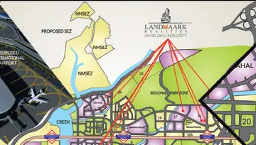 Location of Landmaark Luxuria - Image 158963