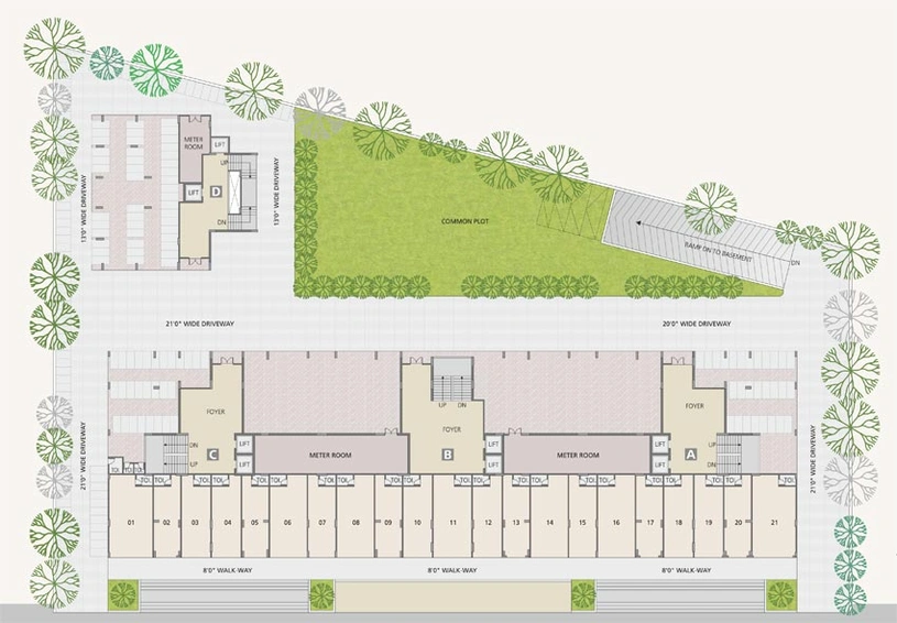 Master Plan of Sampad Aster in Motera, Ahmedabad - Image 96762