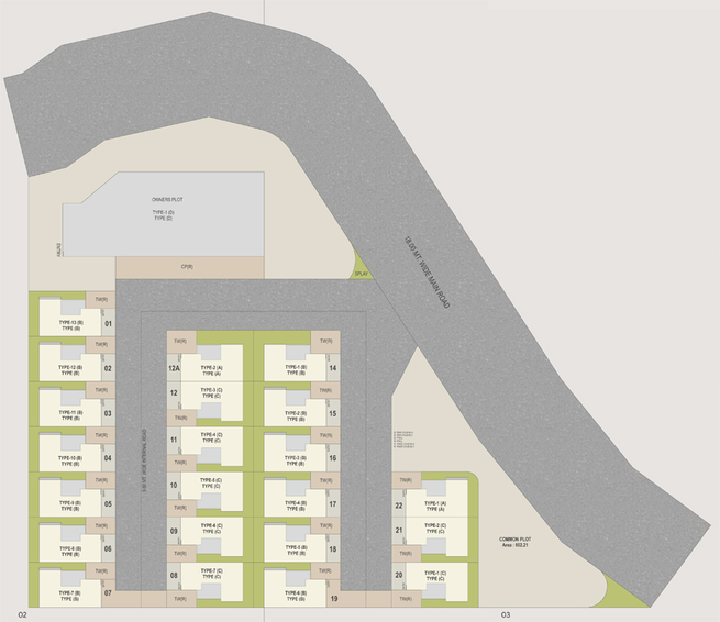 Master Plan of Shree Shivdhara Infinity in Sama Savli Road, Vadodara - Image 99029