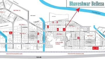 Location of Bhaveshwar Belleza - Image 150782