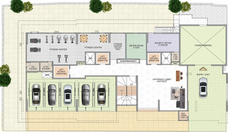 Master Plan of Aakruti Om Priyadarshani in Ghatkopar East, Mumbai - Image 95431