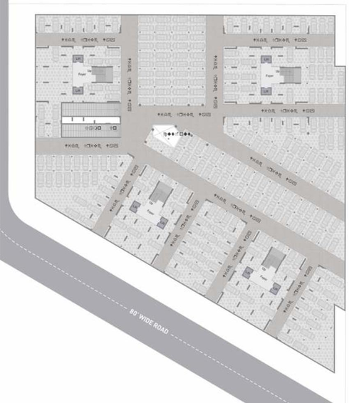 Master Plan of Sampad Woods in Koteshwar, Ahmedabad - Image 96784