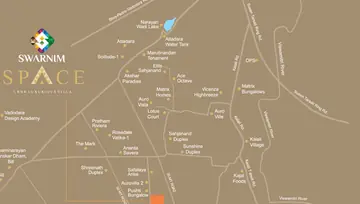 Location of Shree Swarnim Space - Image 95346