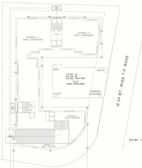 Master Plan of W The Prime Trinity in Harni, Vadodara - Image 95354