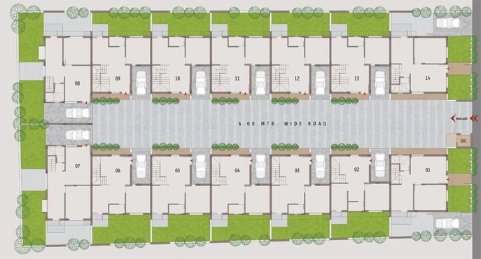 Master Plan of Alaknanda Param in Sanand, Ahmedabad - Image 96795