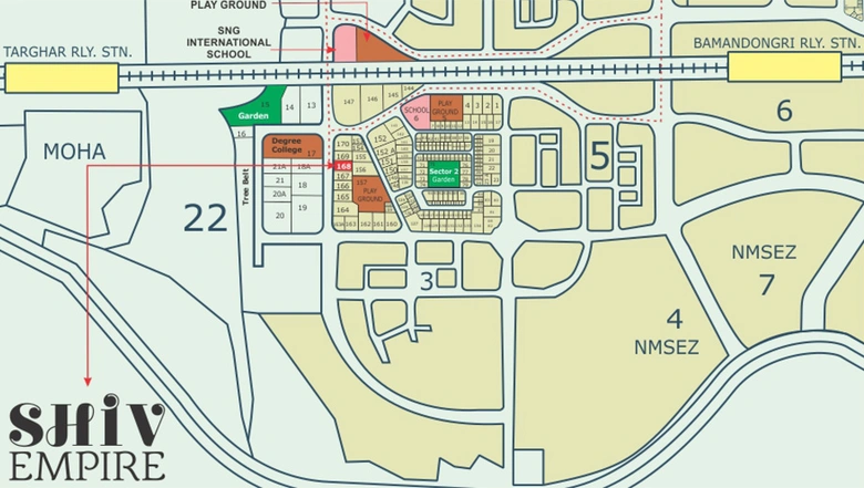 Location of Shiv Empire in Ulwe, Navi Mumbai - Image 149704