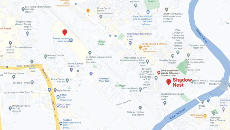 Location of Shadow Nest in Panvel, Navi Mumbai - Image 159827
