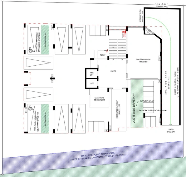 Master Plan of Buildscape Solis Optima in Navrangpura, Ahmedabad - Image 96845