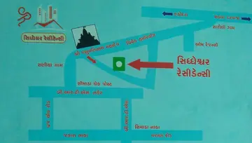 Location of Vimlaben Siddheshwar Residency - Image 96601