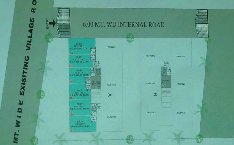 Master Plan of Vimlaben Siddheshwar Residency in Saniya Hemad, Surat - Image 96603