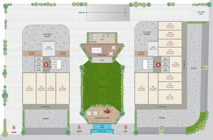 Master Plan of Shiv Digja in Pal, Surat - Image 95506