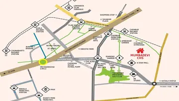 Location of SKG Mumbadevi CHS - Image 95511