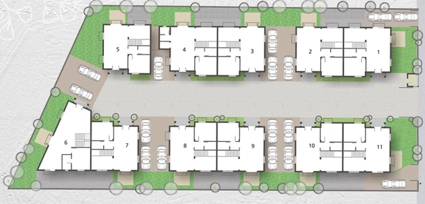 Master Plan of Sampad Foliage in Koteshwar, Ahmedabad - Image 96877