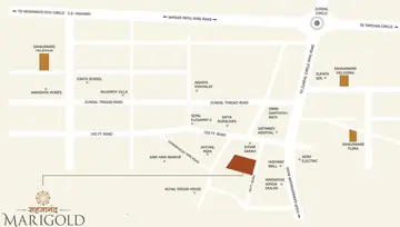 Location of Sahajanand Marigold - Image 190347