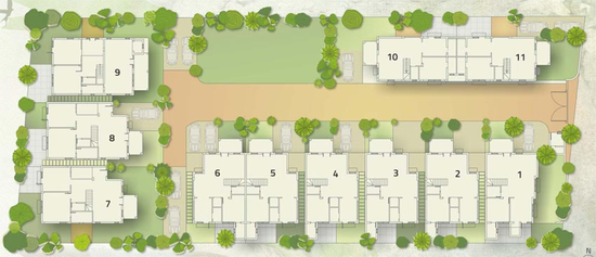 Master Plan of Sampad Foresta in Motera, Ahmedabad - Image 96887