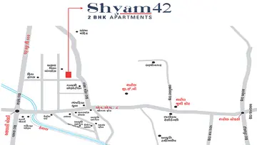 Location of Sahajanand Shyam 42 - Image 156242