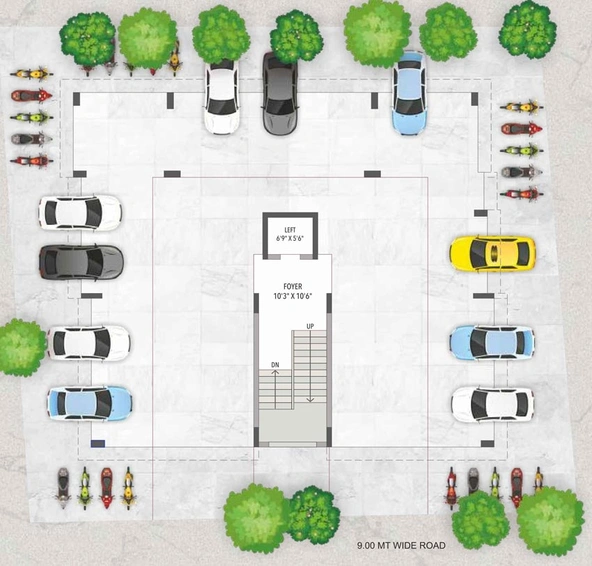 Master Plan of Abyss Ample Elysium 2 in New Maninagar, Ahmedabad - Image 95558