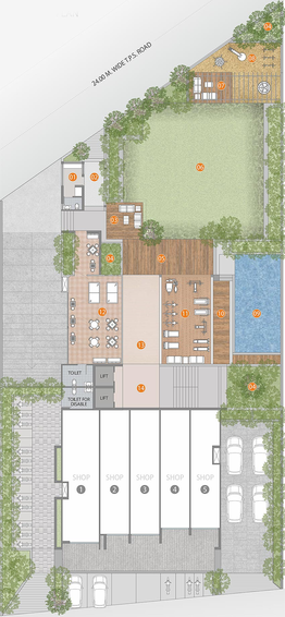 Master Plan of Swetalee Sepal Elegant 5 in Koteshwar, Ahmedabad - Image 150670
